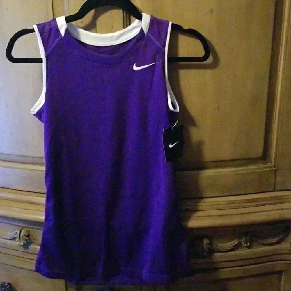 Purple Nike tank